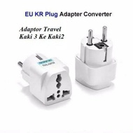 3-pin to 2-pin 3-hole adapter over plug 3-hole universal adapter