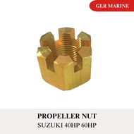 SUZUKI 40HP PROPELLER NUT 60HP DT40 DT60 2-STROKE OUTBOARD SPAREPARTS GLR MARINE 09141-19005