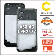 Front Housing LCD Frame Body Compatible For OPPO A58 4G CPH2577
