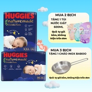 Huggies Naturemade Overnite Pants diapers/night diapers all sizes M58/L44/XL38/2XL26 for babies from