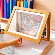 Children Art Painting Storage Picture Frame Kindergarten Works Display Frame A4a3 Mounting Easel Mag