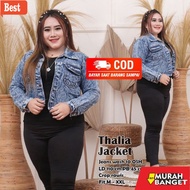 Hijaber jacket JUMBO CROP JACKET WOMEN'S DENIM JEANS NEWEST GIRLS' JACKET OVERSIZE CROP JINS JACKET