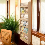 Thin Shelf Solid Wood Book Shelf Kids Book Shelf Baby Book Shelf Narrow Shelf Storage Rack EGNJ