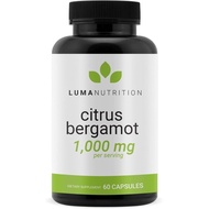 Luma Nutrition Citrus Bergamot 1000mg - Citrus Bergamot Supplement - Made in The USA - Veteran Owned