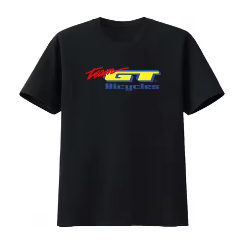 Team GT Bicycles T Shirt Perfect for Bmx Mountain Bike Race Road Cycling Mtb Enthusiasts Men's Cloth