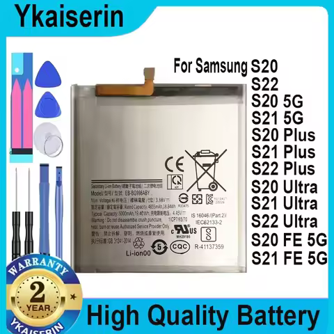 Battery For Samsung Galaxy S20 S21 S22 FE 5G Plus Ultra SM-G981U/J UW A52 G780F S20+ S20Plus S20Ultr