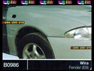 B0986 Proton Wira Fiber Fender (E9) Body kit Bodykit