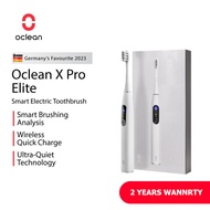 Oclean x Pro Elite ai điện thông minh Bàn chải đánh răng sóng âm tự động đánh thức siêu êm Thế Giới