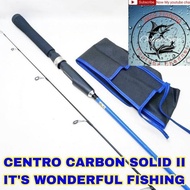 Centro Carbon solid II fishing rod 120cm,135cm 4-10lb
