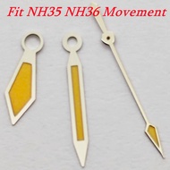 RICHUS NH35 Watch Hands Silver Green Hands Watch Hands Fit NH35 NH36 ETA2824 2836 Miyota8215 Mingzhu