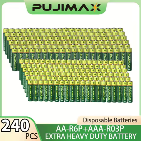 AAA+AA 240/160/80/40 Value-Added Battery Combo Pack, 1.5V carbon-based battery, various sizes of bat