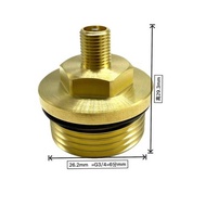 Various Options Copper Valve 3cm 6 Points 4 Points 3 Points 2 Points Valve Exhaust Valve Water Pipe