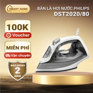 Philips DST2020/80 iron and steam iron, 2000W capacity, non-stick ceramic soleplate, flat iron| Genu
