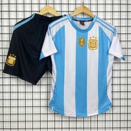 Quần Áo Đá Bóng Đồ Đá Banh Đội Tuyển ARGENTINA HOT 2025 Thun Mè Thể Thao Cao Cấp - Free In Ấn