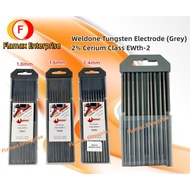 Weldone Tungsten Electrode (Grey) 2% Cerium Class EWth-2