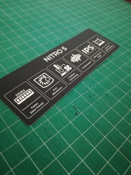 Stiker Spesifikasi Laptop Acer Nitro 5