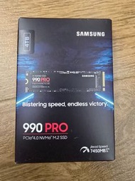[全新未開盒] Samsung 三星 990 PRO PCIe 4.0 M.2 NVMe SSD 4TB (MZ-V9P4T0B/AM)
