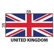 United Kingdom Flag 3x5ft, Bendera United Kingdom 3x5ft, Polyester