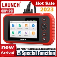 LAUNCH CRP129i OBD2 เครื่องมือวิเคราะห์ยานยนต์ตรวจสอบเครื่องยนต์ ABS SRS เกียร์กับน้ำมัน AT / EPB /