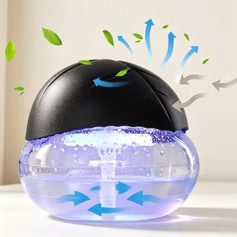Home Water‑Washing Air Purifier Without HEPA Filter,Portable Mini Air Purifier Home Aroma Diffuser M