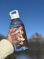 浪漫櫻花系列 SAKURA 1000ml 透明色提手水樽 輕便水壺