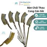 Curved Iron Handle Rust Brush - Iron Handle Rust Brush