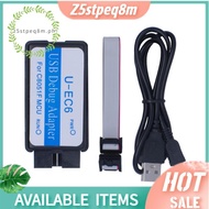 C8051F Emulator 3.3V-5V Downloader Programmer for JTAG /C2 U-EC6/U-EC5/EC3 USB Debug Adapter C8051F0