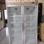 KULKAS BEKAS 2 PINTU BEKAS KONDISI 80%