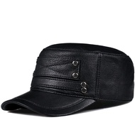 Men's Genuine Leather Hats/Genuine Leather Hats/Commando Leather Hats/Genuine Leather Hats