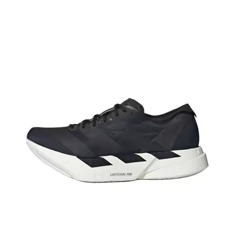 Adidas Adizero Adios Pro 4 Fabric Low top Marathon Long Distance Running Shoes Men's Black JR6369