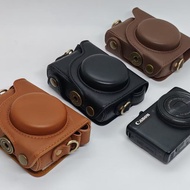 Canon G9X G9XII S120 S110 Leather Case G9XII Camera Bag Protective Case Shoulder Bag Camera Bag
