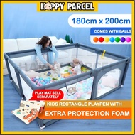 Baby Playpen Baby Fence Pagar Baby Safety Playground Tilam Playpen Baby Play Fence Kandang Baby Fenc