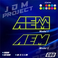 AEM STICKERS CAR WINDOW STICKERS AEM variation stickers jdm