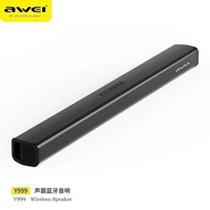 ( Length 93cm ) AWEI Y999 Wireless Bluetooth 5.0 Soundbar Stereo Speaker 50W TV Home Theater HDMI Op