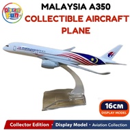 16cm Malaysia Airlines Mas Airbus A350 Jalur Gemilang Diecast Aircraft Model Alloy Airplane Collecti