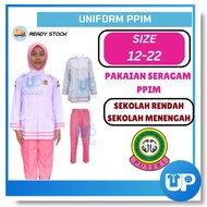 Puteri Islam PPIM Baju Kemeja Pink Line Kokurikulum Sekolah Rendah & Menengah