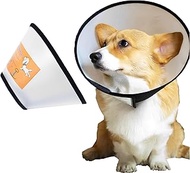 Adjustable Pet Cat Cone Protection Collar Anti-bite Lick Protective Healing Safety Plastic Necklace,