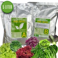 Pupuk AB Mix Sayuran Daun 5 Liter Nutrisi AB MIX Sayuran Daun