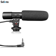 Selens MIC-01 Stereo Camcorder Microphone for Vlog Vlogging Nikon Canon DSLR Camera Vlogging Accesso