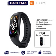 [𝐍𝐄𝐖] Xiaomi Mi Band 7 Smart Wristband AMOLED Color Screen With Magnetic Charging Always On Display 