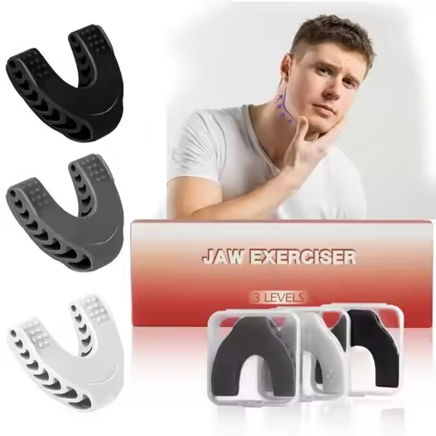 New Mouth Muscle Trainer Jawline Trainer Chewing Gum Chewable Muscle Jaw Bodybuilding Mouth Trainer 