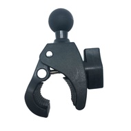 New 1 Pc Motorcycle Bicycle Handle Bar Rail Mount with 1 inch Ball Mount for Gopro Action Camera for Ram Mount
