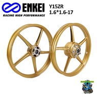 ENKEI SPORT RIM SP522 LC135 Y15ZR Y125Z RS150 WAVE100 WAVE110 WAVE125 DASH 2 EGO LC EGO MIO NVX155 RXZ FRONT AND REAR SP 522 ALUMINUM WHEEL PNP ADA BEARING