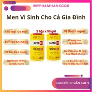 [cam kết chuẩn Auth] Combo 2 Hộp 50 gói Men Vi Sinh Lacto-Fit Gold Men tiêu hóa Lacto fit hàng đầu H