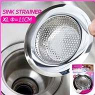 Kitchen Stainless Steel Sink Strainer 11cm/7cm/Tapis Sinki/Sink Drainer/Sink Trapper/SINK GARBAGE Ta