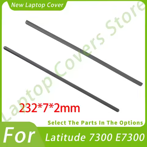 Rubber Feet 2pcs/Set For Dell Latitude 7300 E7300 Foot Pad Rubber Strip Pad On Bottom Case Black 232