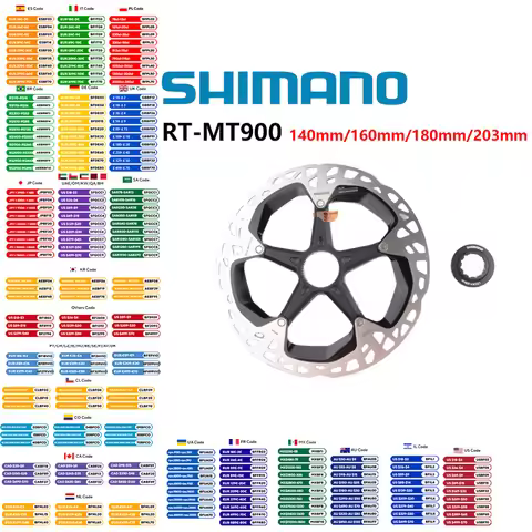 Shimano XTR Dura Ace Duraace RT-MT900 RT900 Hydraulic Brake Disc Rotor Center Lock 140/160/180/203mm