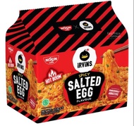 Nissin Irvins Packet Noodles - รส Spicy Salted Egg EXP.16/07/25