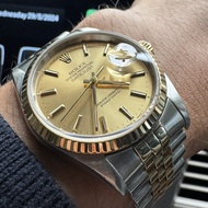 Rolex datejust 36 16233 no pinhole full original