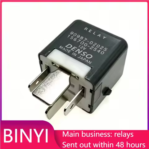 New 1pcs/lot 90987-02025 156700-2540 DC12V 4Pin Automotive Multi-purpose Power Relay